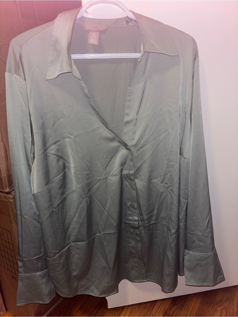 H&M Satin blouse